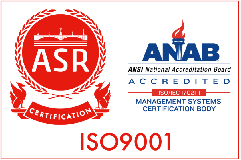 ISO9001認証取得
